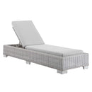 Conway Sunbrella� Outdoor Patio Wicker Rattan Chaise Lounge