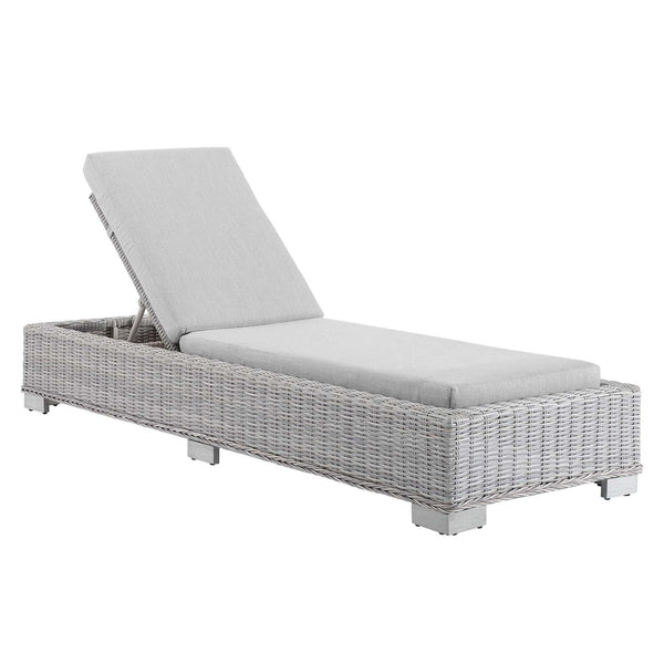 Conway Sunbrella� Outdoor Patio Wicker Rattan Chaise Lounge