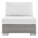 Conway Sunbrella� Outdoor Patio Wicker Rattan Armless Chair