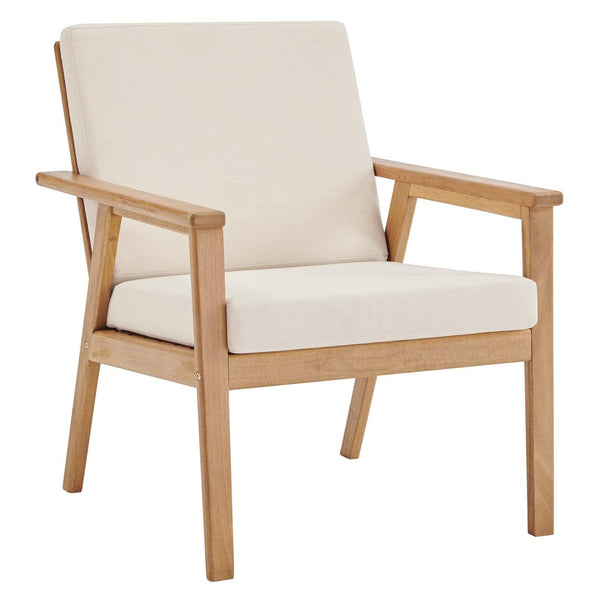 Vero Ash Wood Outdoor Patio Armchair