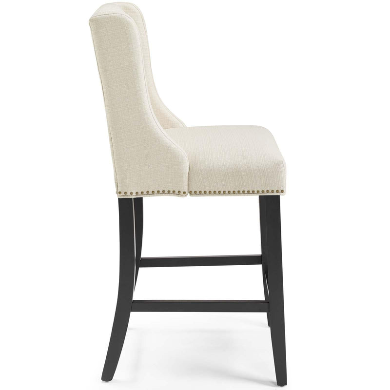 Baron Upholstered Fabric Counter Stool