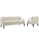 Concur Living Room Set Performance Velvet Set of 2