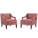 Concur Living Room Set Performance Velvet Set of 2
