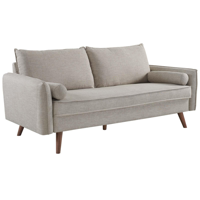 Revive Upholstered Fabric Sofa and Loveseat Set