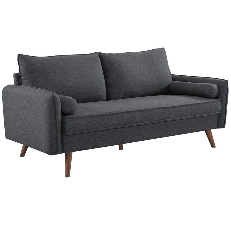 Revive Upholstered Fabric Sofa and Loveseat Set