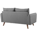 Revive Upholstered Fabric Loveseat