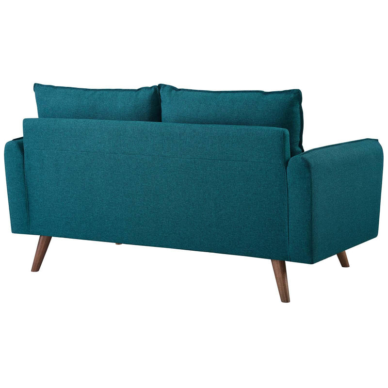 Revive Upholstered Fabric Sofa and Loveseat Set