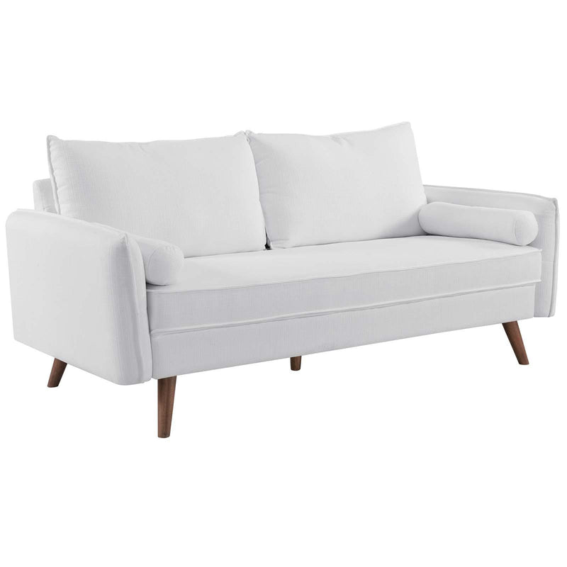 Revive Upholstered Fabric Sofa and Loveseat Set