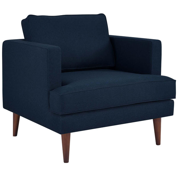 Agile Upholstered Fabric Armchair image
