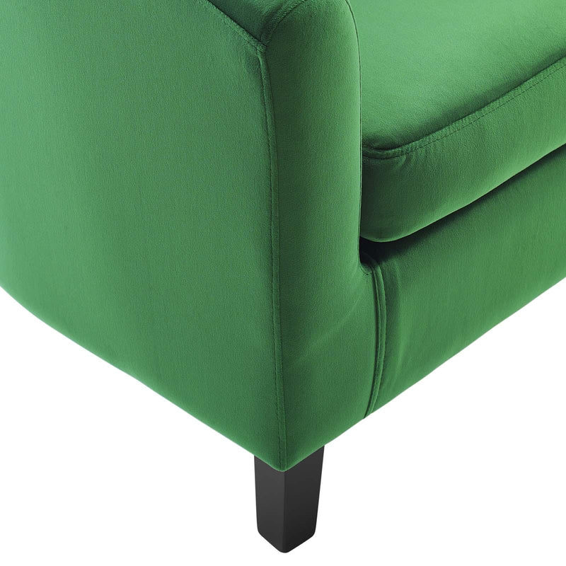 Prospect Performance Velvet Armchair