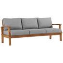 Marina Outdoor Patio Teak Sofa