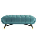 Adept 47.5" Performance Velvet Bench