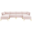 Ardent 6-Piece Performance Velvet Sectional Sofa