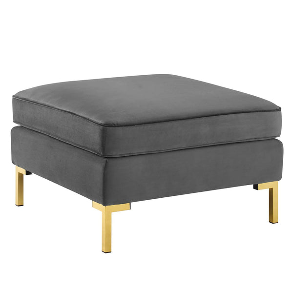 Ardent Performance Velvet Ottoman image