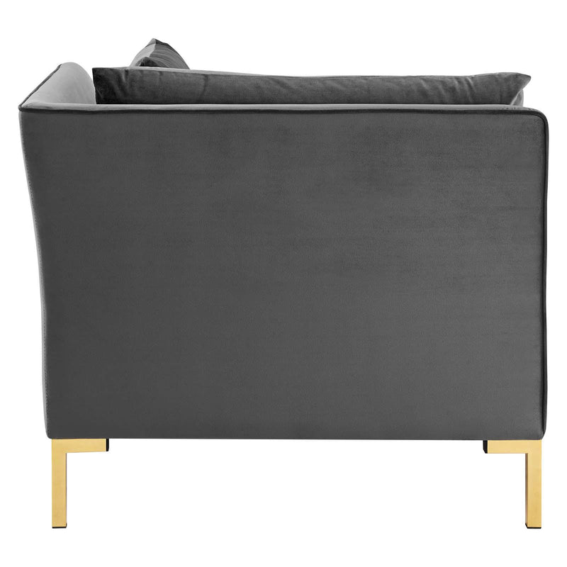 Ardent Performance Velvet Loveseat