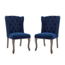 Apprise Side Chair Performance Velvet Set of 2