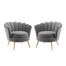 Admire Accent Armchair Performance Velvet Set of 2