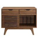 Render Vinyl Record Display Stand