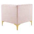 Triumph Channel Tufted Performance Velvet 3-Seater Sofa