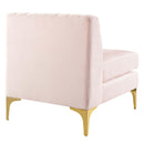 Triumph Channel Tufted Performance Velvet 3-Seater Sofa