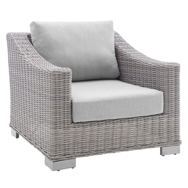Conway Sunbrella� Outdoor Patio Wicker Rattan Armchair