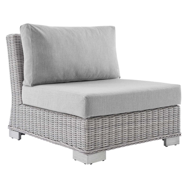 Conway Sunbrella� Outdoor Patio Wicker Rattan Armless Chair