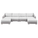 Conway Sunbrella� Outdoor Patio Wicker Rattan 6-Piece Furniture Set