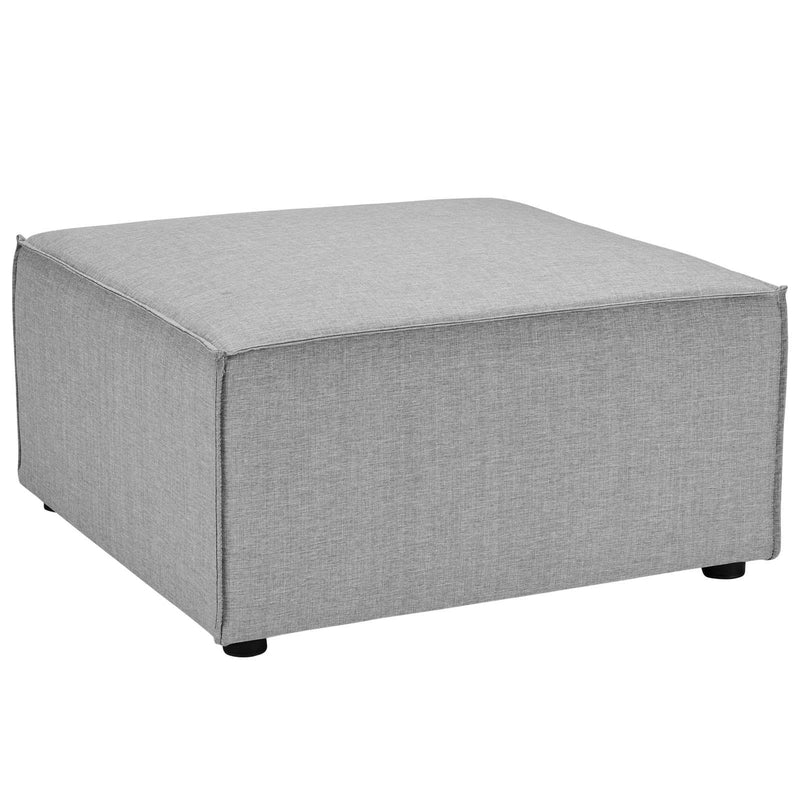 Saybrook Outdoor Patio Upholstered Loveseat and Ottoman Set