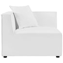 Saybrook Outdoor Patio Upholstered 2-Piece Sectional Sofa Loveseat