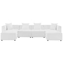 Saybrook Outdoor Patio Upholstered 6-Piece Sectional Sofa