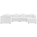 Saybrook Outdoor Patio Upholstered 6-Piece Sectional Sofa