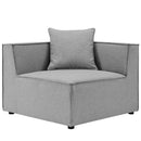Saybrook Outdoor Patio Upholstered 2-Piece Sectional Sofa Loveseat