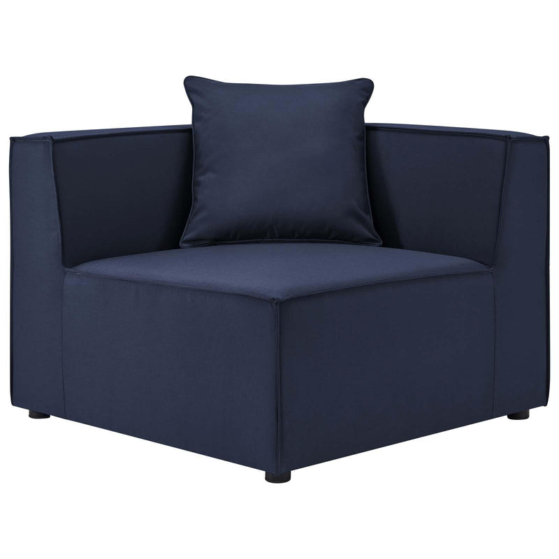 Saybrook Outdoor Patio Upholstered Sectional Sofa Corner Chair