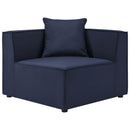 Saybrook Outdoor Patio Upholstered 2-Piece Sectional Sofa Loveseat