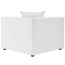 Saybrook Outdoor Patio Upholstered 2-Piece Sectional Sofa Loveseat