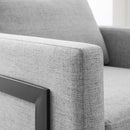 Posse Upholstered Fabric Accent Chair