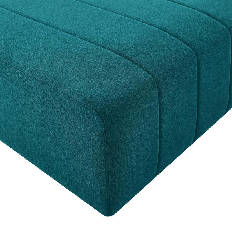 Bartlett Upholstered Fabric Ottoman