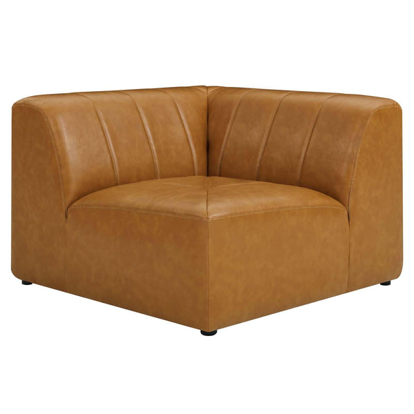 Bartlett Vegan Leather Corner Chair image
