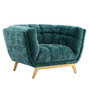 Bestow Crushed Performance Velvet Armchair