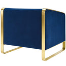 Visualize Accent Club Lounge Performance Velvet Armchair