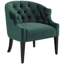 Precept Accent Performance Velvet Armchair