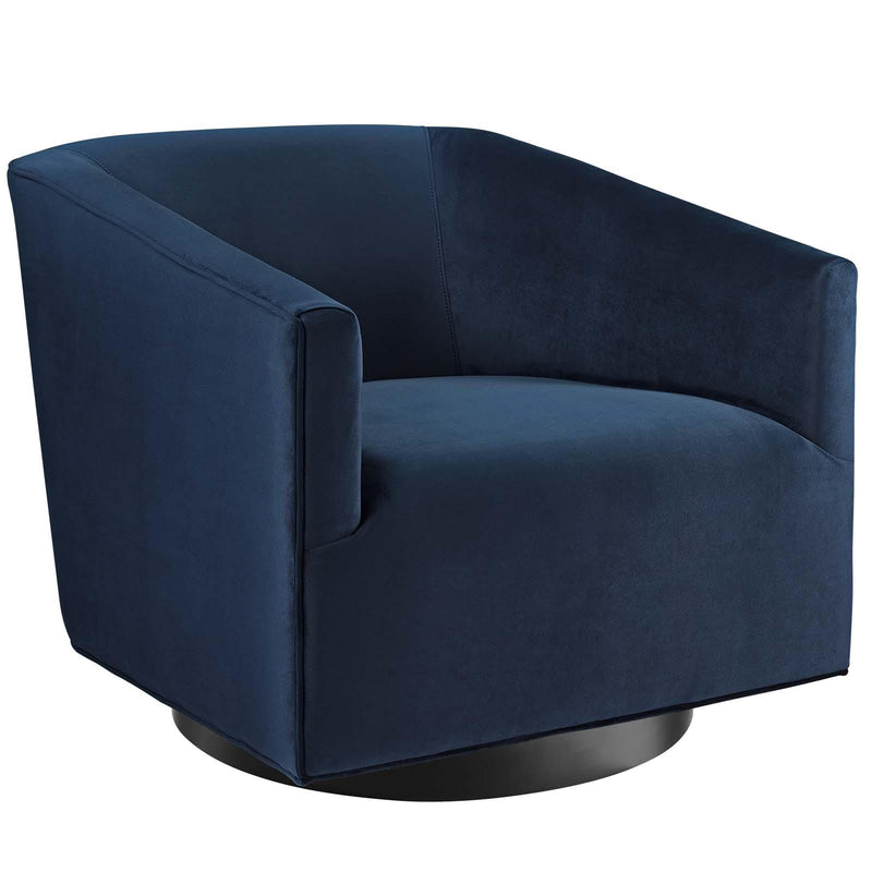 Twist Swivel Chair Performance Velvet Set of 2