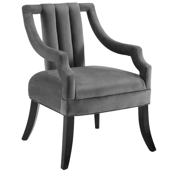 Harken Performance Velvet Accent Chair image