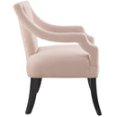 Harken Performance Velvet Accent Chair