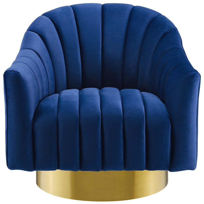 Buoyant Swivel Chair Performance Velvet Set of 2