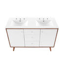 Transmit 48" Double Sink Bathroom Vanity