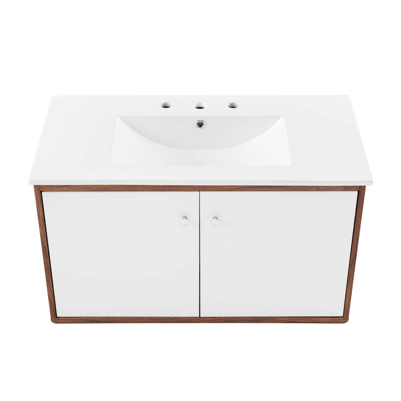 Transmit 36" Wall-Mount Bathroom Vanity