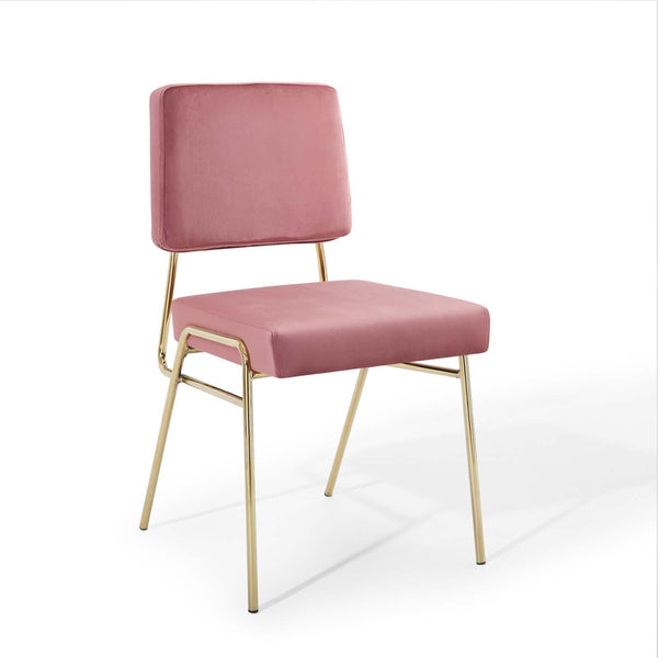 Craft Performance Velvet Dining Side Chair image