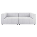 Bartlett Upholstered Fabric 2-Piece Loveseat