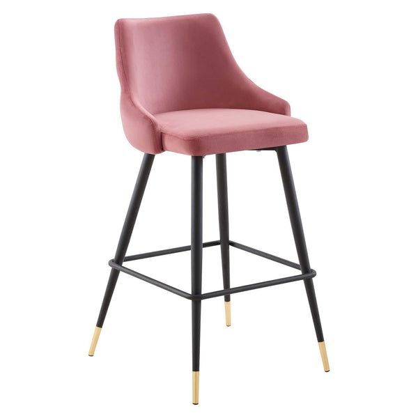 Adorn Performance Velvet Bar Stool image